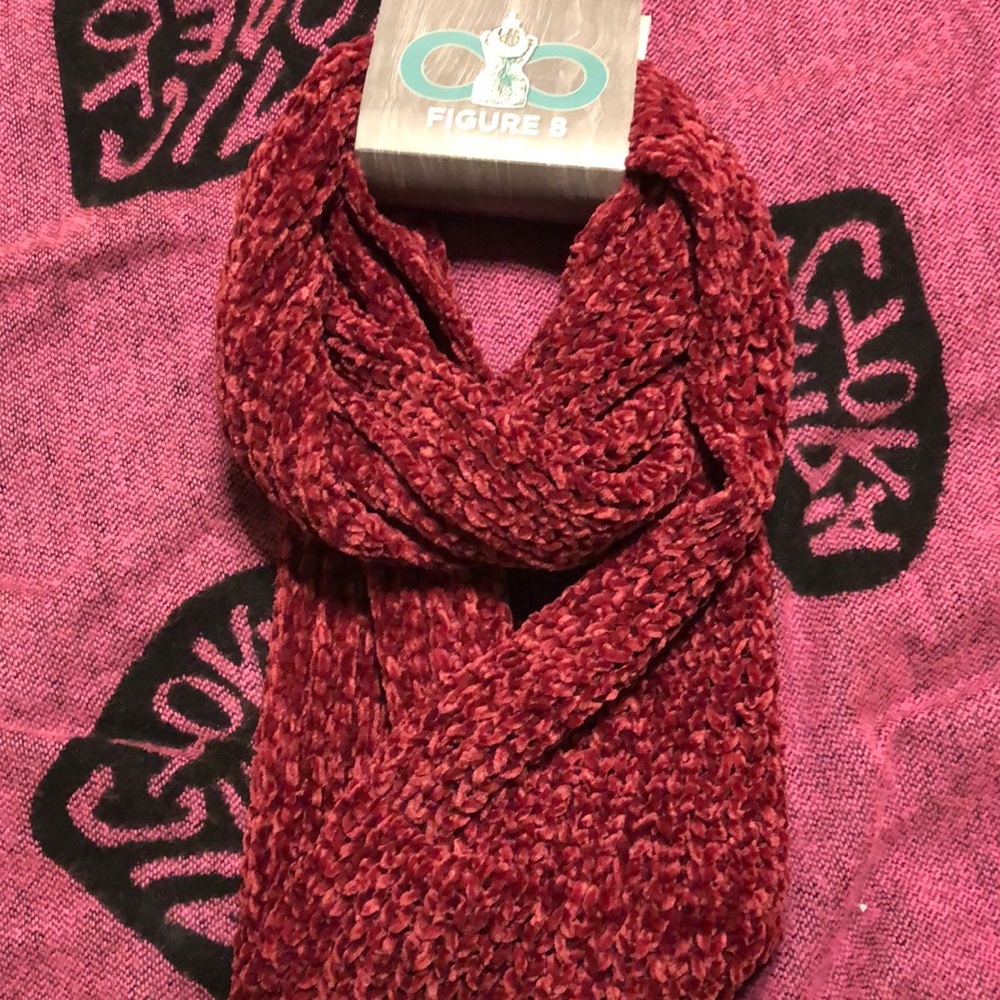 Burgundy Scarf